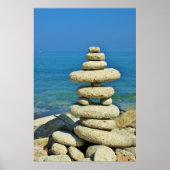 Mini Stone Stack Design Poster (Voorkant)