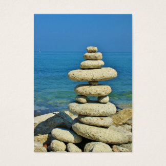 Mini Stone Stack Design Visitekaartjes