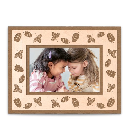 Mini Strawberries Gegraveerde Lijstjes