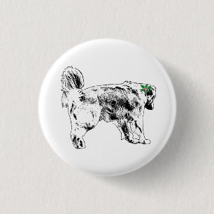 Mini Stride-badge Ronde Button 3,2 Cm