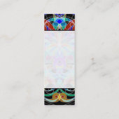 Mini Style ethnique de carte de visite de signet (Dos)