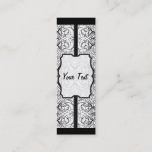 Mini Style indien Carte de visite Signet