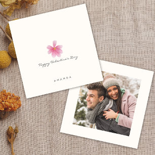 Mini-stylish chic carte de la Saint Valentin