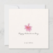 Mini-stylish chic carte de la Saint Valentin (Devant)