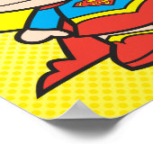 Mini Super meisje Poster (Hoek)