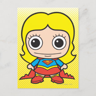 Mini Supergirl Briefkaart