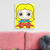 Mini Supergirl Canvas Afdruk (Insitu (Woonkamer))