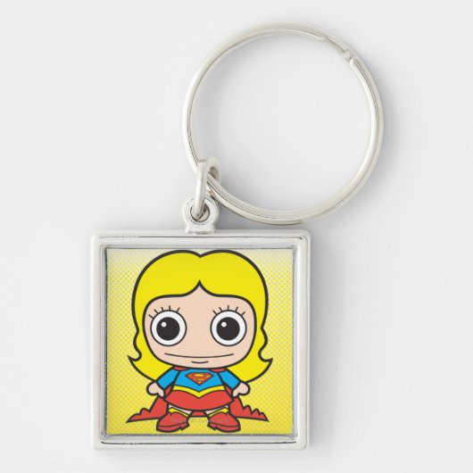 Mini Supergirl Sleutelhanger (Voorkant)