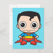 Mini Superman Briefkaart (Voorkant / Achterkant)