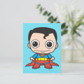 Mini Superman Briefkaart (Staand voorkant)