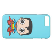 Mini Superman Case-Mate iPhone Case (Achterkant (Horizontaal))