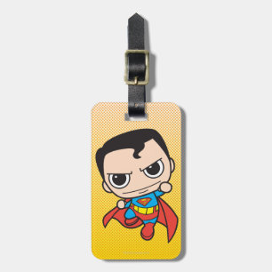 Mini Superman Flying Bagagelabel