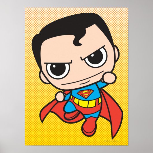 Mini Superman Flying Poster (Voorkant)
