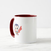 Mini Superman Sketch Mok (Voorkant links)