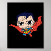 Mini Superman Sketch Poster (Voorkant)
