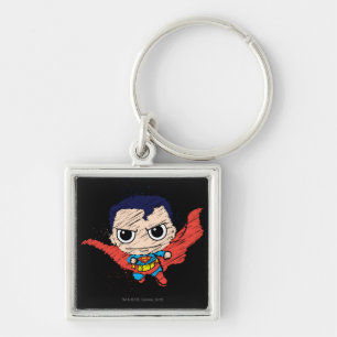 Mini Superman Sketch Sleutelhanger