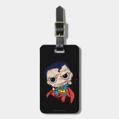 Mini Superman Sketch - vliegen Bagagelabel (Voorkant verticaal)