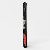 Mini Superman Sketch - vliegen Case-Mate iPhone Case (Achterkant/links)