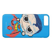 Mini Superman Sketch - vliegen Case-Mate iPhone Case (Achterkant (Horizontaal))