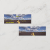 Mini Sur le Carte de visite routier (Devant / Derrière)