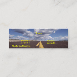 Mini Sur le Carte de visite routier