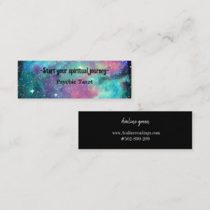 Mini Tarot professionnel galaxie moyen Carte de visite