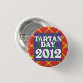 Mini Tartan Day 2012 Button (Voorkant /achterkant)