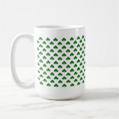 Mini tasse de café de shamrocks pour le jour de St (Gauche)