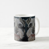 Mini tasse de Coffe de Schnauzer (Devant droit)