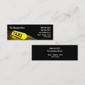 Mini Taxi-Visitekaartjes Mini Visitekaartje (Voorkant / Achterkant)