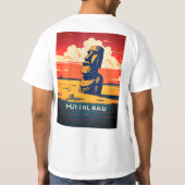 Mini-Tee Moai - T-Shirt Rapa Nui Design (Dos)