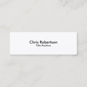 Mini Tendance moderne tendance Carte de visite charmant