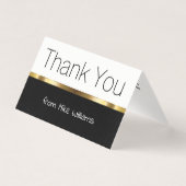 Mini Thank You Notes Design élégant (Front)