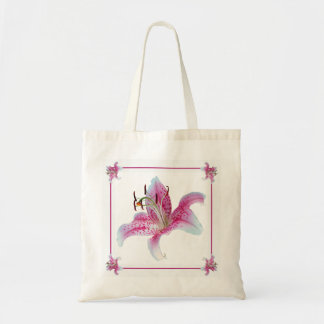 Mini Tiny Tas Stargazer Lilies met Jouw naam