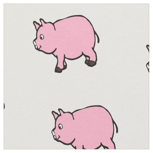 Mini tissu rose de porcs (Fermer)