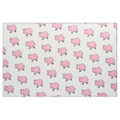 Mini tissu rose de porcs (Fat Quarter)