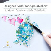 Mini Tortue de mer Valentines Cartes de jour