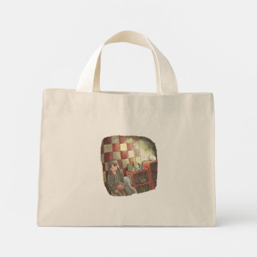 MINI TOTE BAG さ や し に じ (Dos)