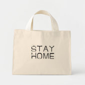 MINI TOTE BAG アザラシと一緒に家にいよう(STAY HOME WITH SEAL) (Devant)