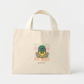 Mini Tote Bag 100 jours de classe, cent jours de classe