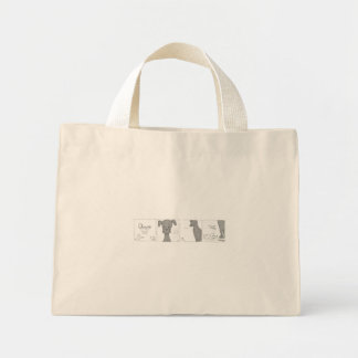 Mini Tote Bag Bande dessinée sur la possibilité de la camomille