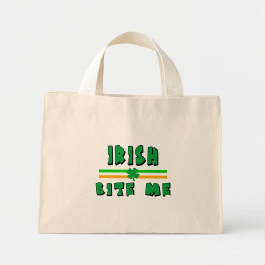 Mini Tote Bag Bite Me (Devant)