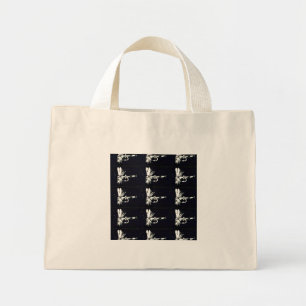 Mini Tote Bag "Black Coachman" Dry Fly Tiny Fourre-tout