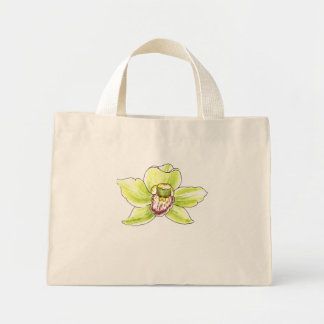 Mini Tote Bag Blossom Cymbidium