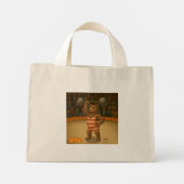 Mini Tote Bag Brandon, ours fort du cirque (Dos)