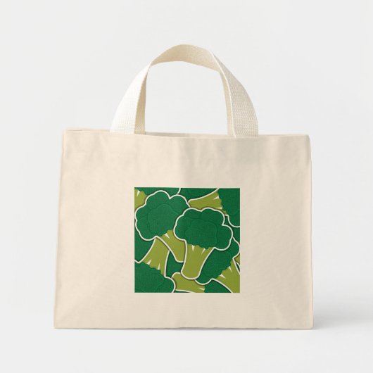 Mini Tote Bag Brocoli (Devant)