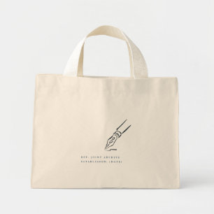 Mini Tote Bag Cadeau de mariage non traditionnel pour une cérémo