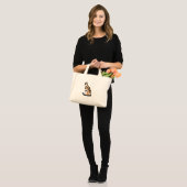 Mini Tote Bag Calico chat assis (Devant (modèle))