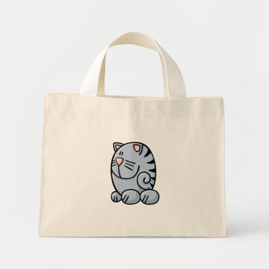 Mini Tote Bag Cartographie (Devant)