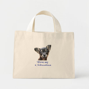 Mini Tote Bag Chihuahua